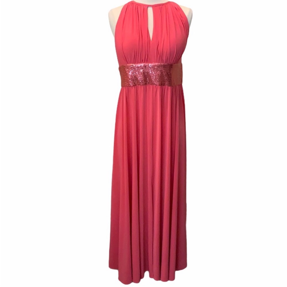R & M Richard’s Petite Coral Grecian Maxi-12